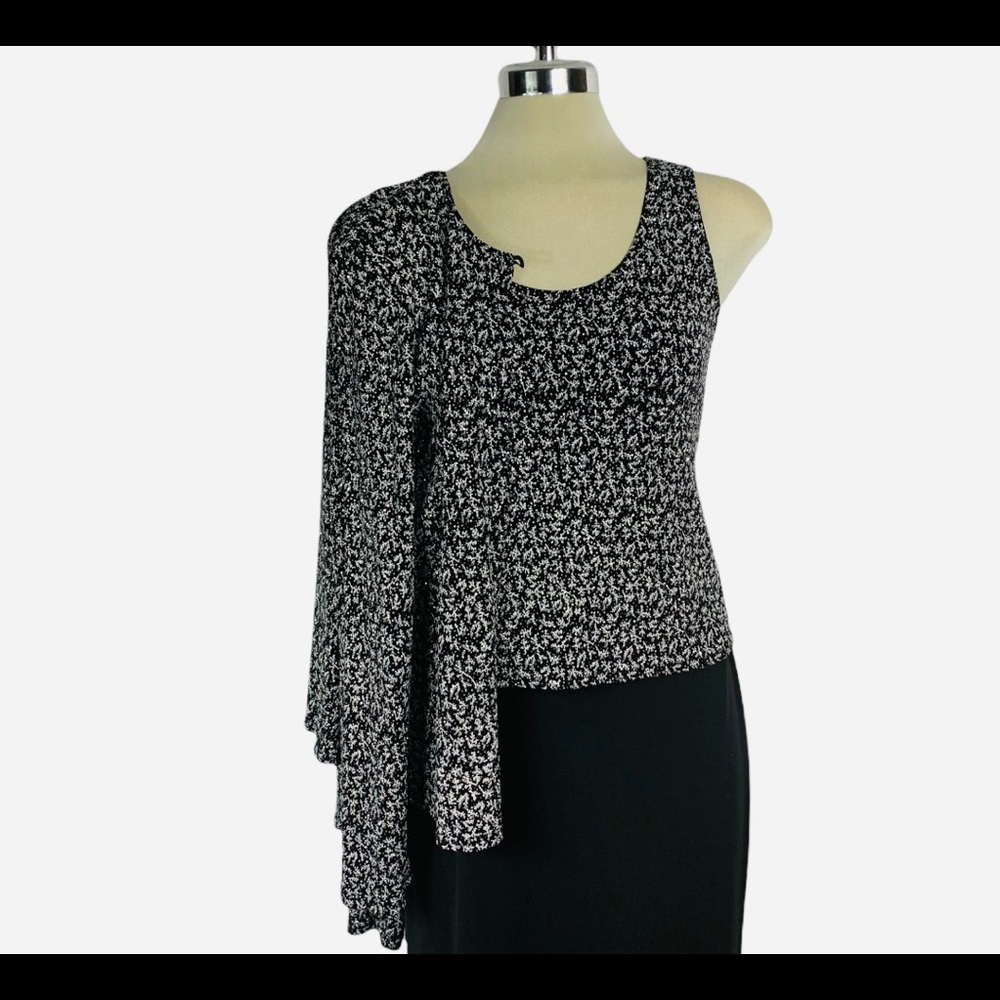 Ónix Black metallic Sparkly two pieces Size M